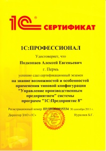 1С:ПРОФЕССИОНАЛ по УПП 1С:8.x